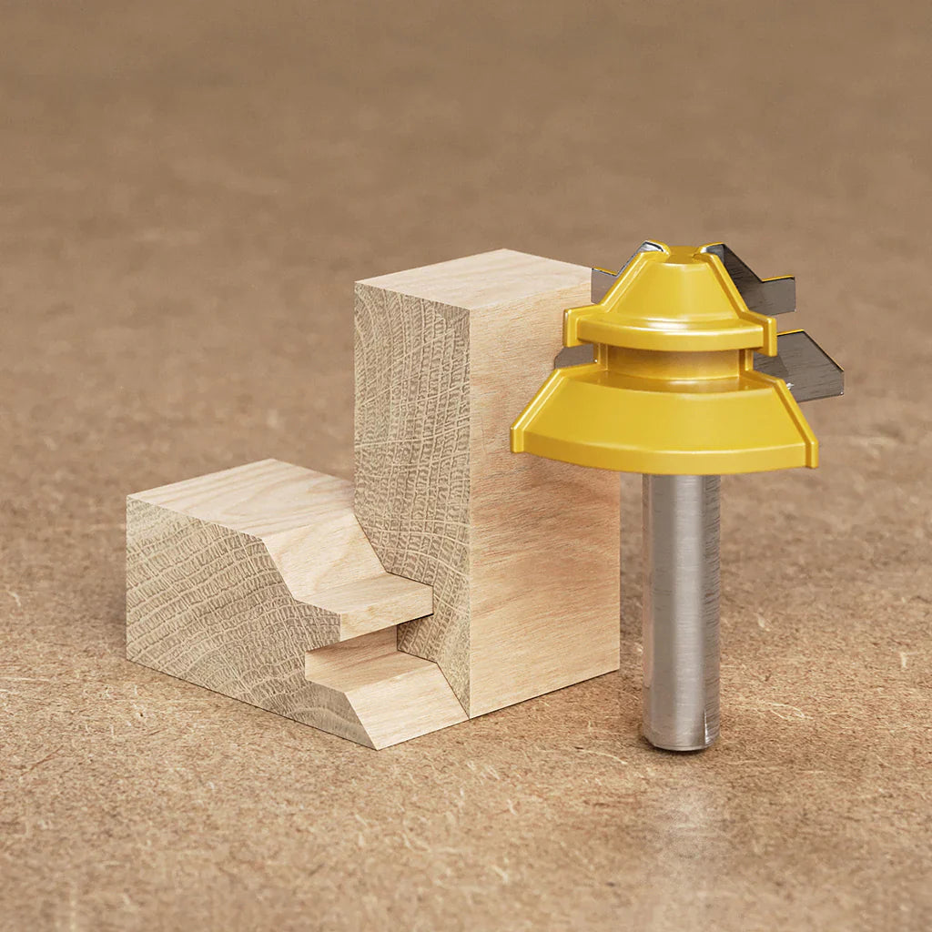 KareLite® 45° Lock Miter Router Bit - 12.7mm Shank