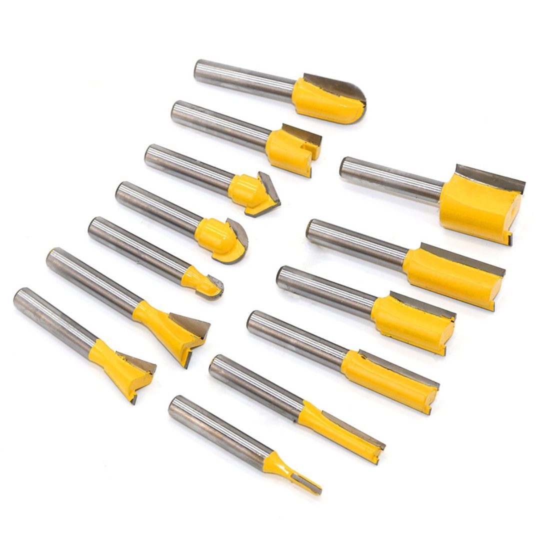 35 Piece Router Bit Set - 1/4 inch Shank