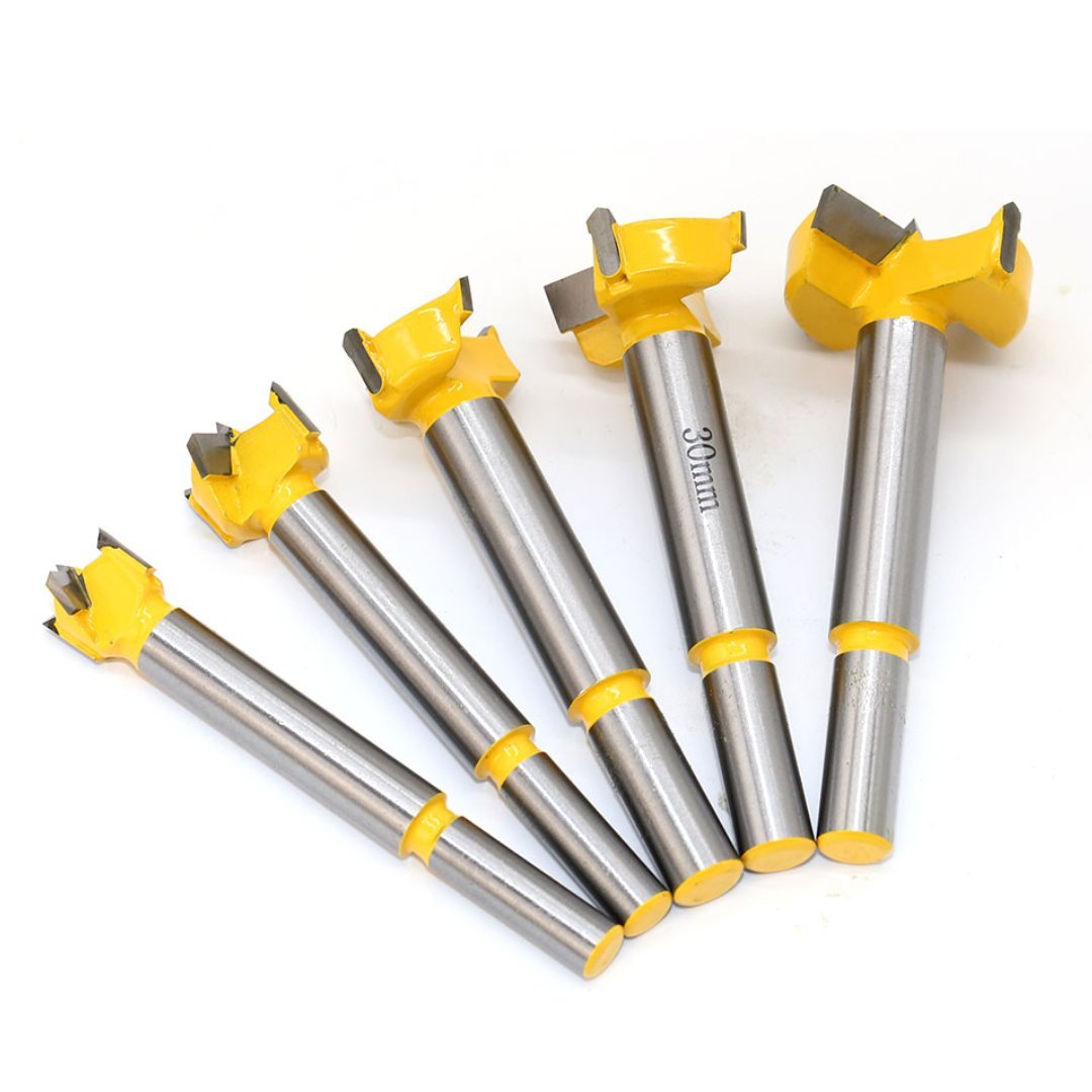 5 Piece Forstner Drill Bit Set