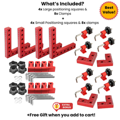 CornerLocks®-Positioning Clamping Squares