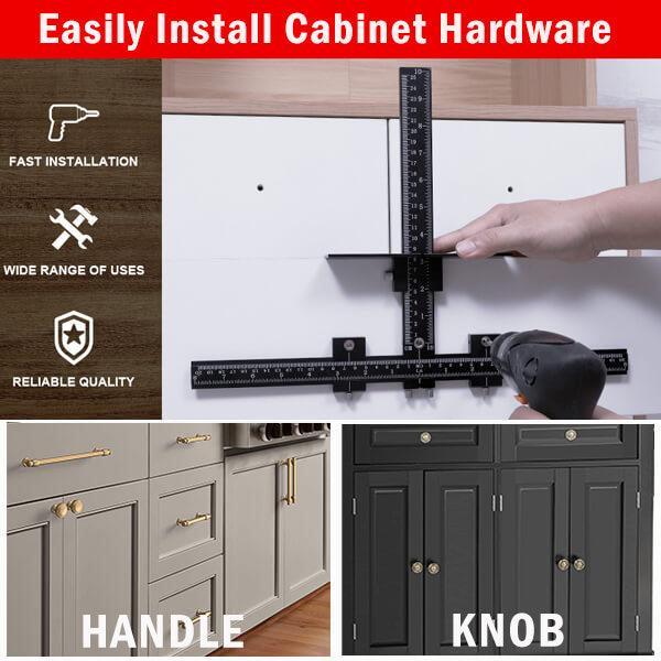 KareLite® Cabinet Hardware Jig for Handles and Knobs