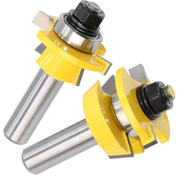 KareLite®  Rail & Stile Router Bit - Shaker - 2 Piece Set - 1/2" Shank