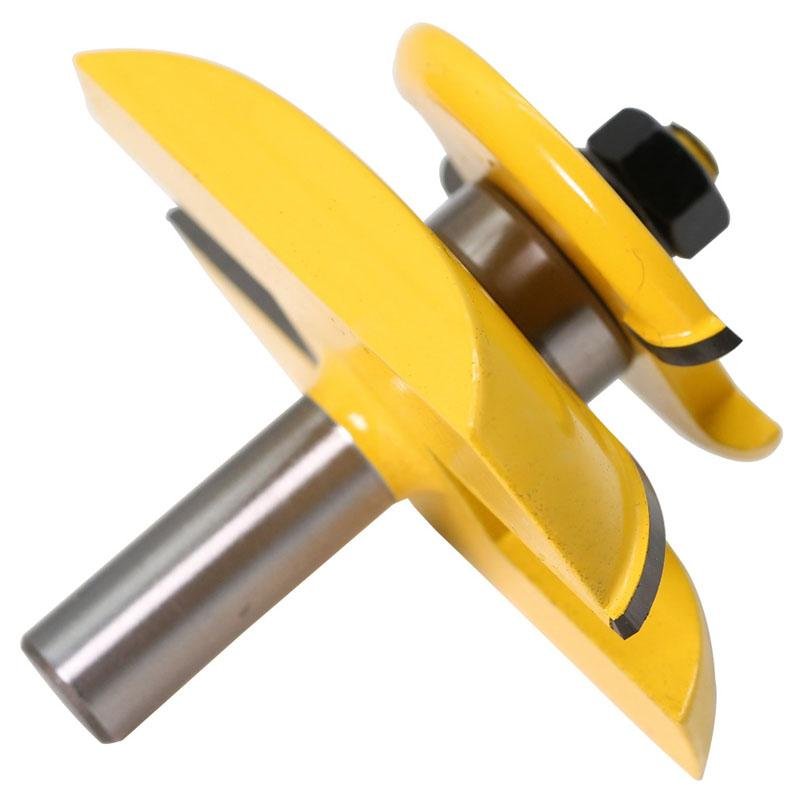 Raised Panel Router Bit - Cove with Backcutter - 1/2" Shank